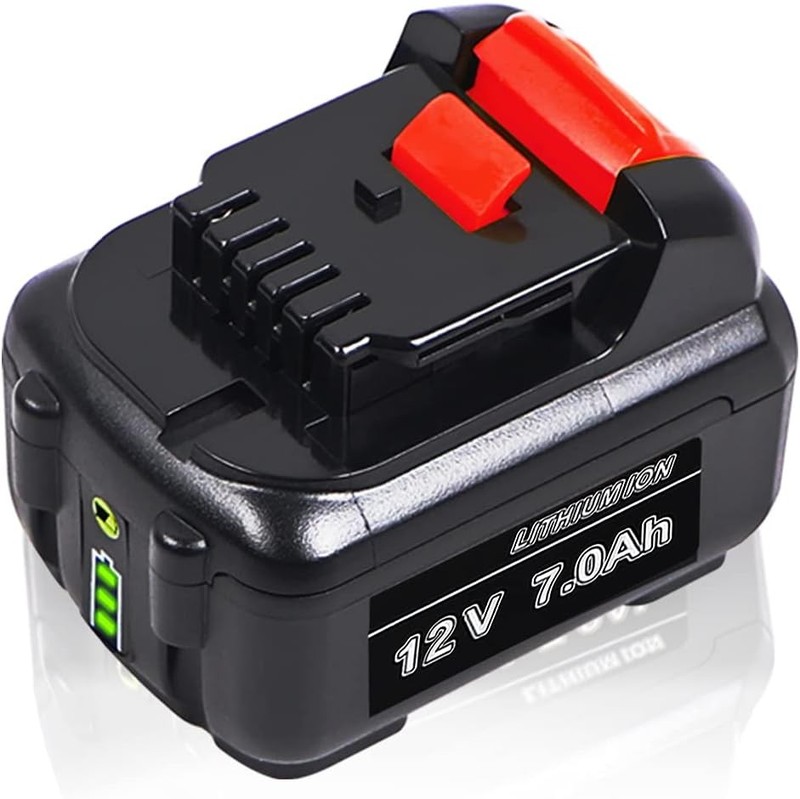 2 Pack 7Ah For DEWALT DCB120 12V 12 Volt MAX Lithium-Ion Battery DCB127-2 DCB122 gallery