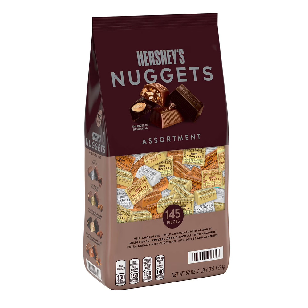 HERSHEY'S NUGGETS Assorted Chocolate Candy, 145 pcs. - FREE shipping