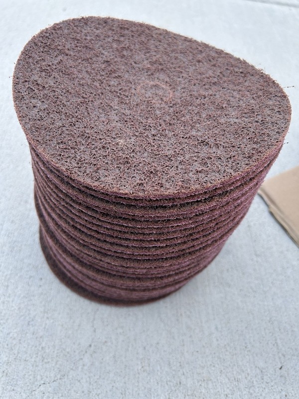 25 Pieces Pack 3M Scotch-Brite Surface Conditioning Disc, 77141, 177 mm x 22,2 m gallery