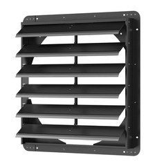Shutter Louver Vent Automatic 10″12″14″16″ 20″ 24″ Galvanized Sheet No Fan Blade