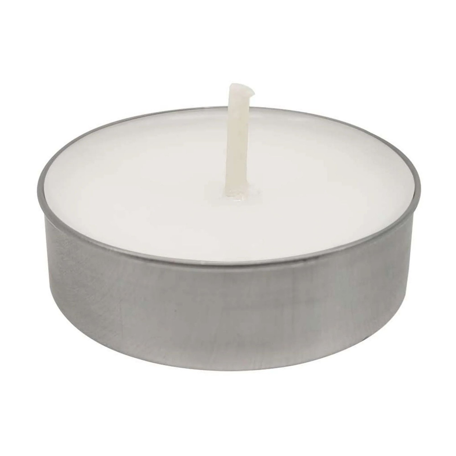 Long Burning Unscented Tea Light Candles, In White Pack Of 100 gallery