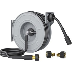 Giraffe Tools Retractable Power Pressure Washer Hose Reel 1/4″ x 65 ft, 3200PSI