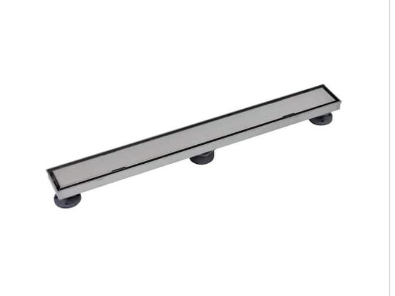 OATEY Designline 28,32, 36 in Stainless Steel Linear Shower Drain Pattern Drain gallery