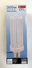 Utilitech E-39 BASE 300w # 0933409 CFL Replacement Daylight Bulb Non Dimmable