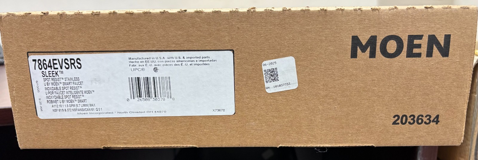 Moen Sleek Smart Pulldown Touchless Kitchen Faucet #7864EVSRS gallery