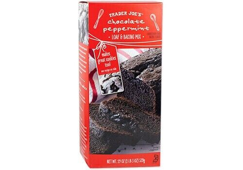 2 Packs Trader Joe's Chocolate Peppermint Loaf & Baking Mix 19 oz Each Packs gallery
