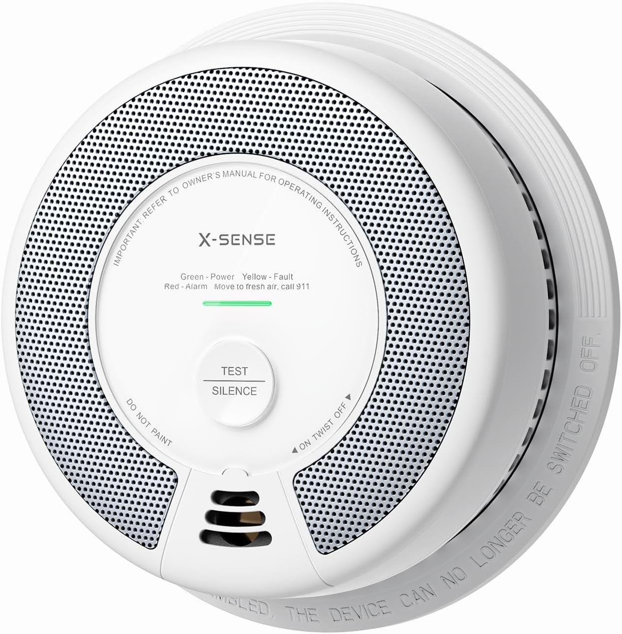 X-Sense Wireless Interconnected Smoke & Carbon Monoxide Detector 10-Year Battery gallery