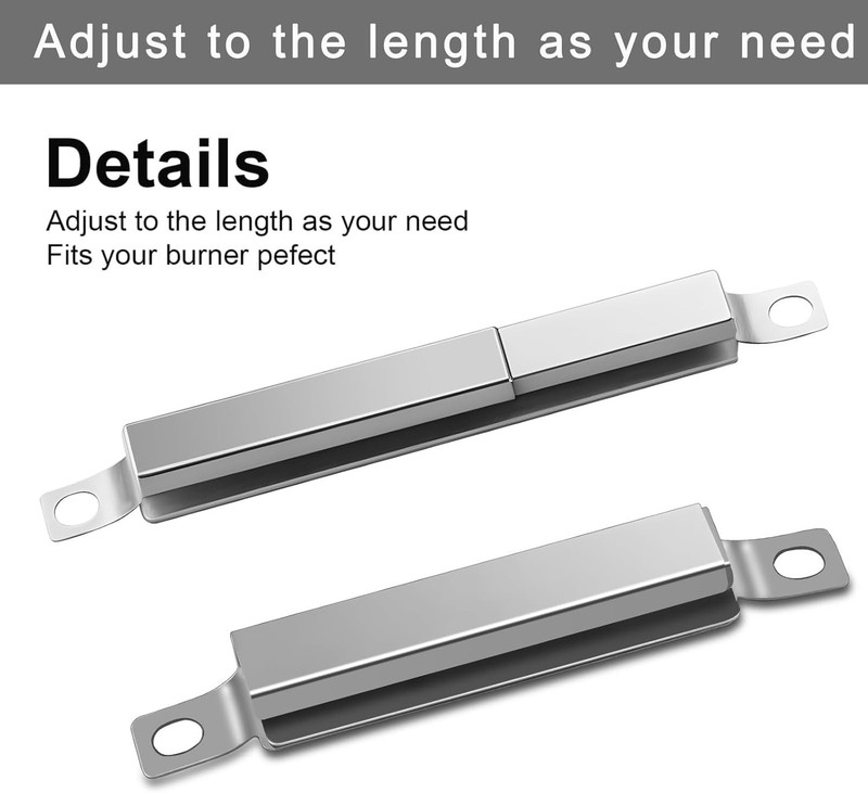 Universal Adjustable Crossover Tubes, Charbroil Carryover Tube for Charbroil 463 gallery
