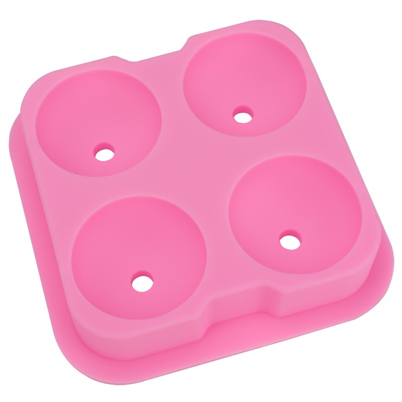 Silicone 3D Ball ICE Cube Tray Maker Round Ball Sphere Mold Whiskey Cocktails gallery