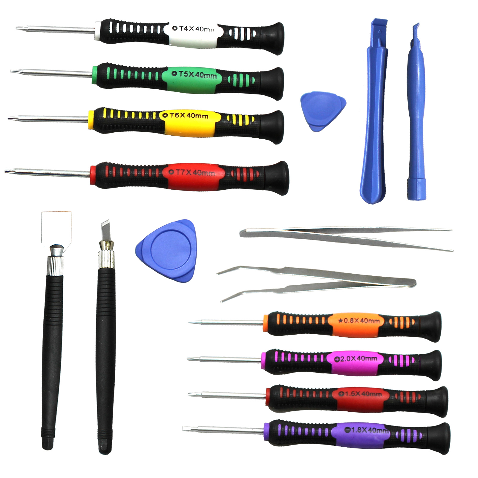 16 in 1 Repair Tools Screwdrivers Set Kit For i Phone Pad Mobile Phone PC CY gallery