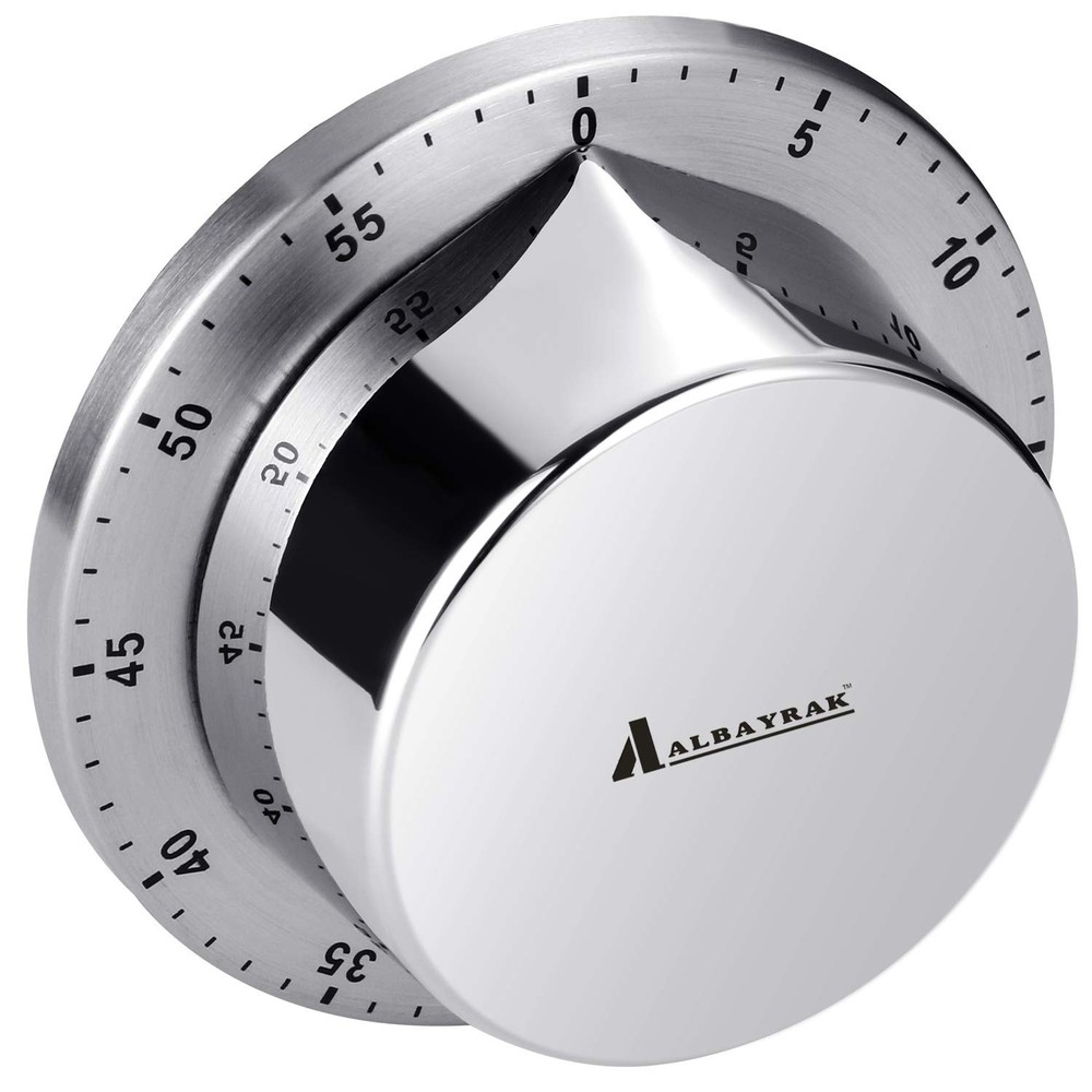 Kitchen Timer Chef Cooking Timer Clock With Loud Alarm No Batteries Required 100