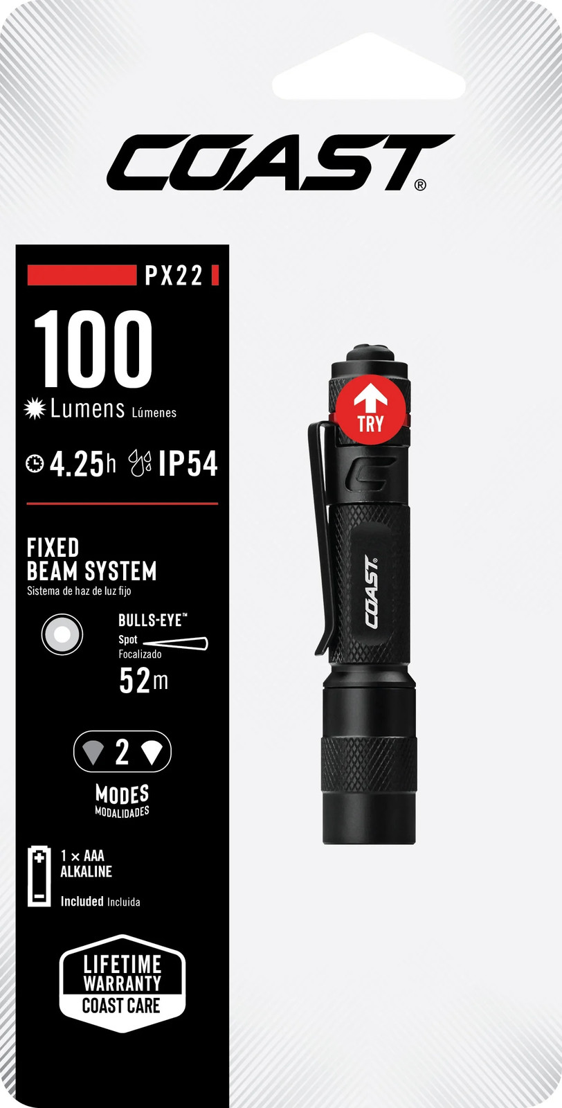 100 Lumen LED Flashlight IP54 Pocket Clip gallery