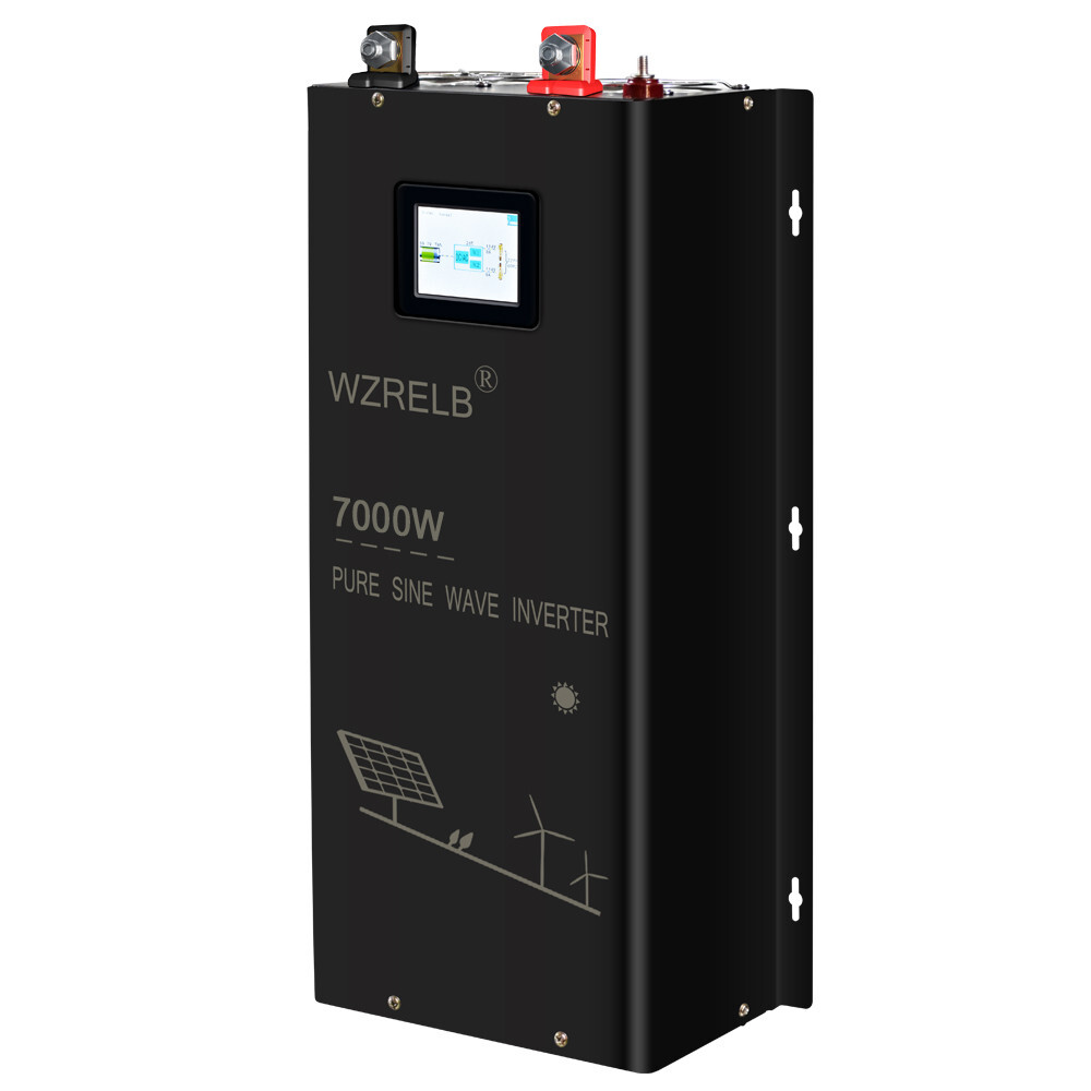7000W Pure Sine Wave Split Phase Inverter 72V to 120V 240V Home System Solar RV gallery