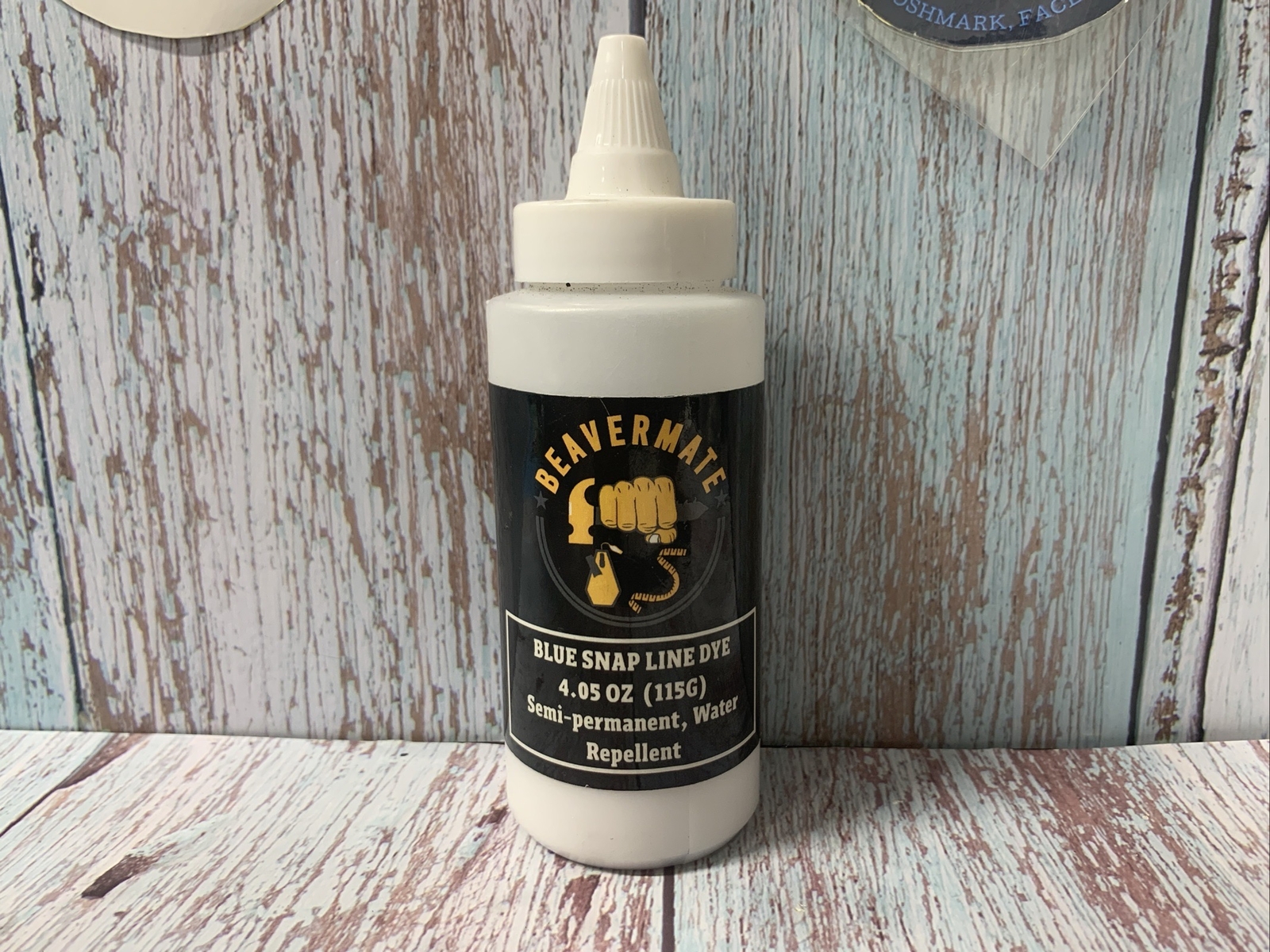 Beavermate White Snap Line Dye 4.05oz Semi-permanent, Water Repellent gallery
