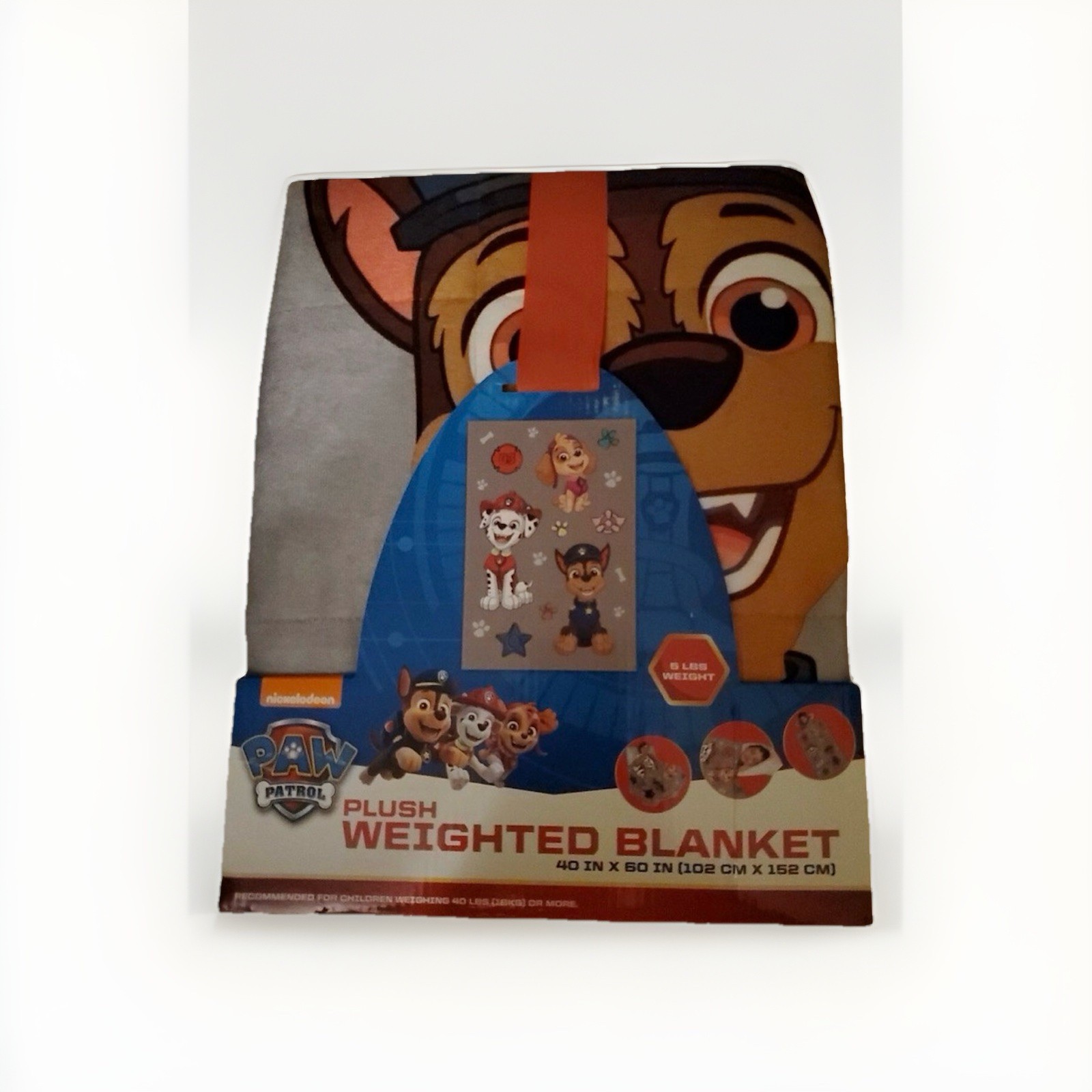 Nickelodeon PAW Patrol Weighted Blanket 40 x 60 in Plush Kids Bedroom Modern gallery