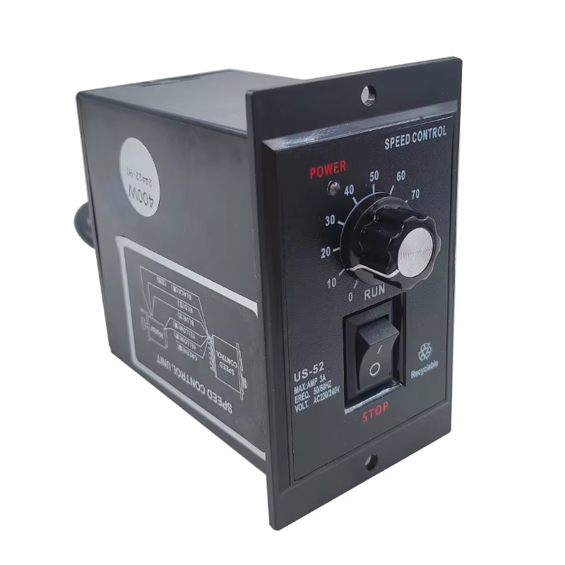 US-52-B 400W 220V AC Motor Speed Controller Forward Reverse Variable Control 5W- gallery