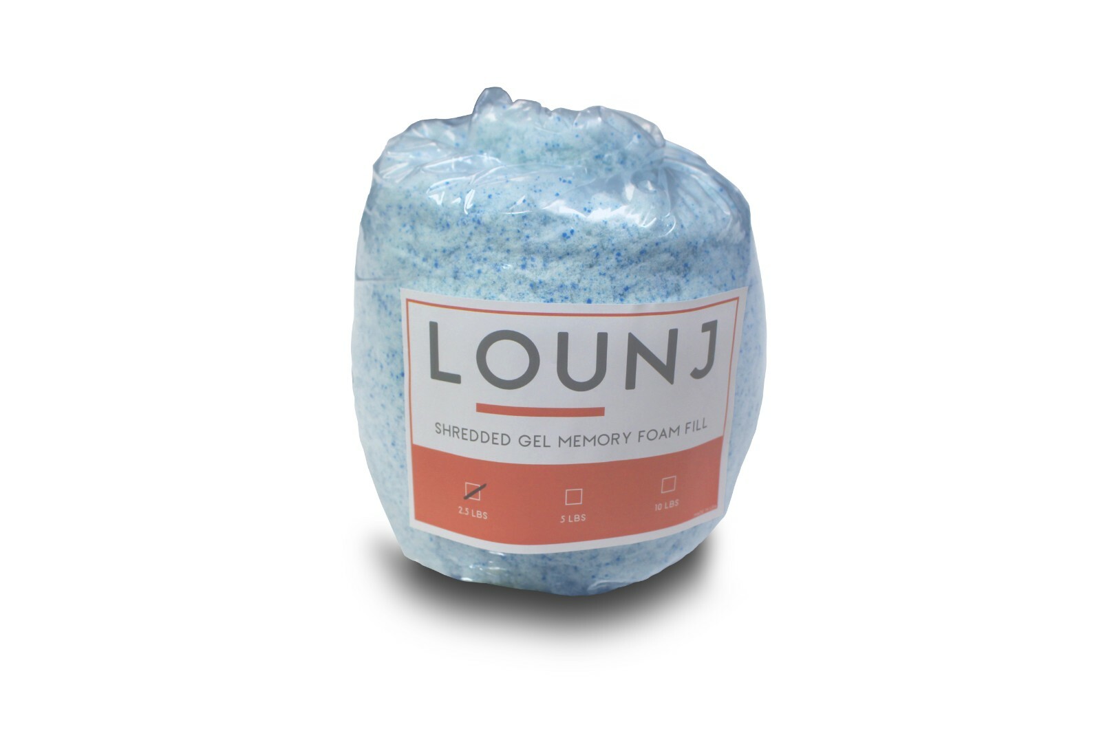 Shredded Gel Memory Foam Fill Refill for Cushions Bean Bags Pillows Dog Pet Bed gallery