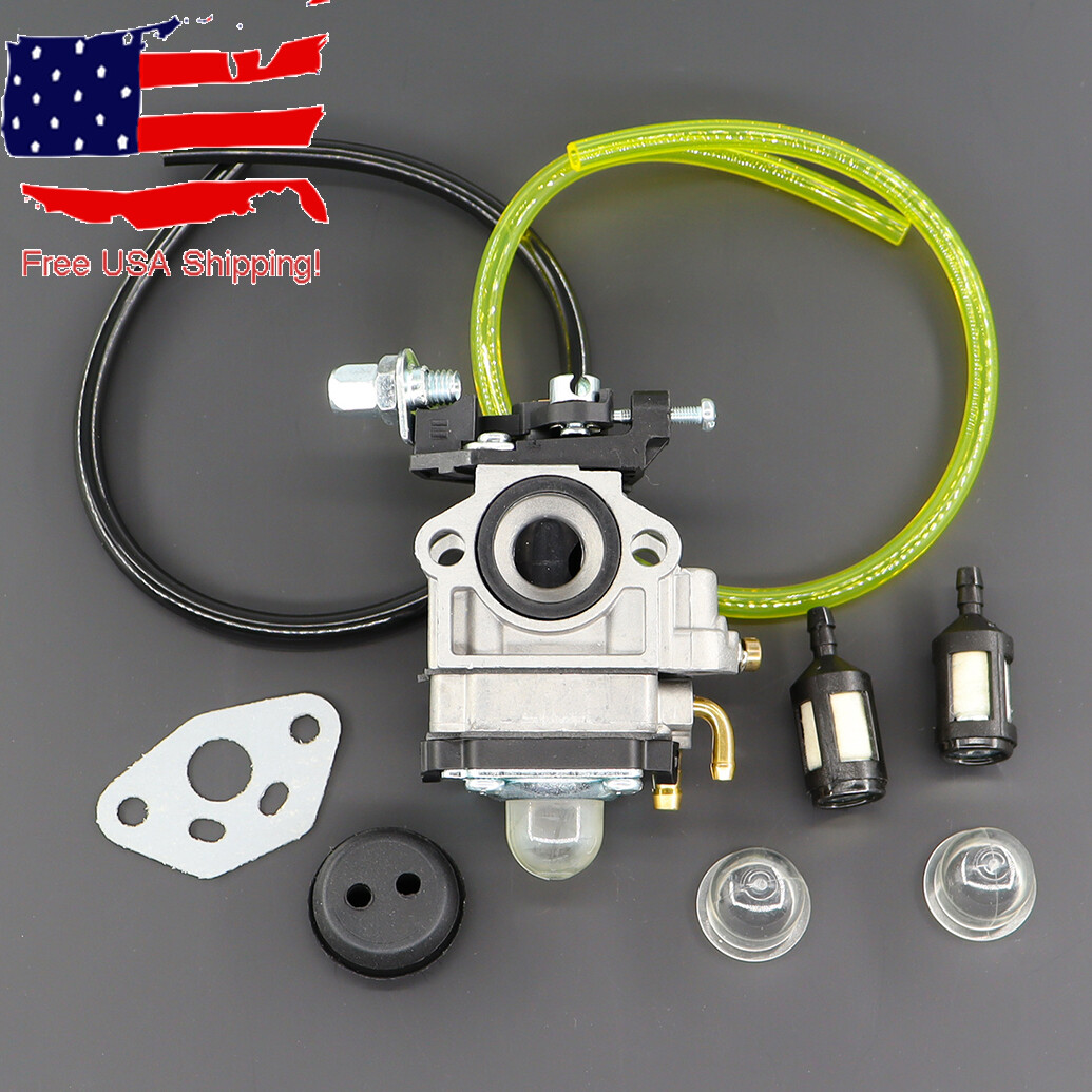 Carburetor for Eskimo Stingray S33Q8 Ice Auger 33cc Viper Engine Fuel Line Kit gallery