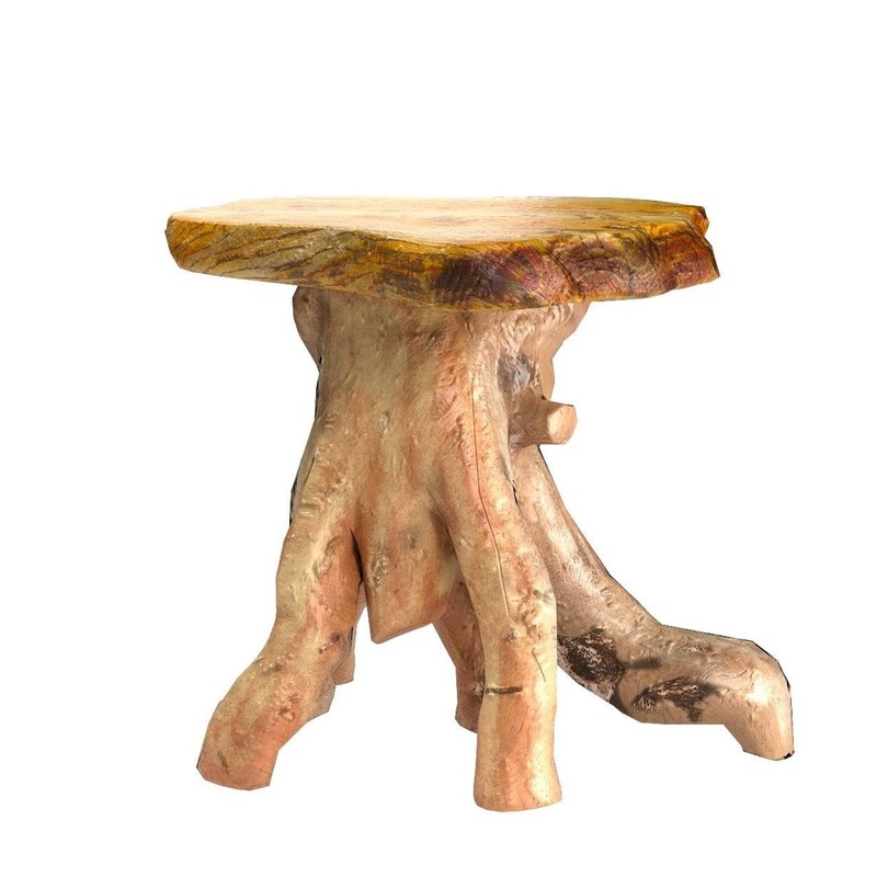 Tree Stump Side Table Live Edge Stool Natural Edge Wood Side Table Accent Table gallery