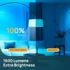 Linkind Matter Smart RGBTW Bulb,1600LM 100W Smart Light Bulbs, Work with Alex... gallery