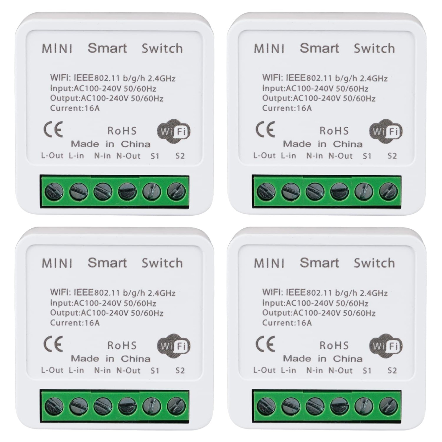 WiFi Smart Switch for Home Automation - Compatible with APP & Voice Controls gallery