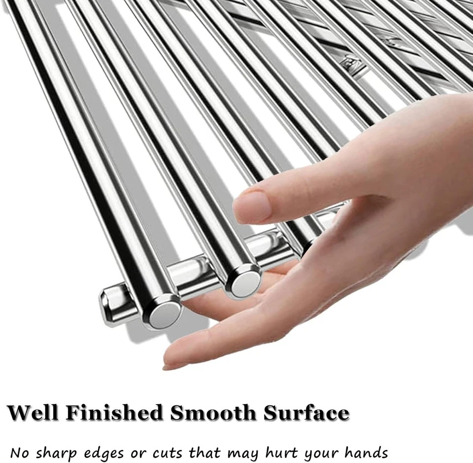17.5 Inch Grill Grates for Weber Spirit 300 Series, Genesis Silver/Gold/Platinum gallery