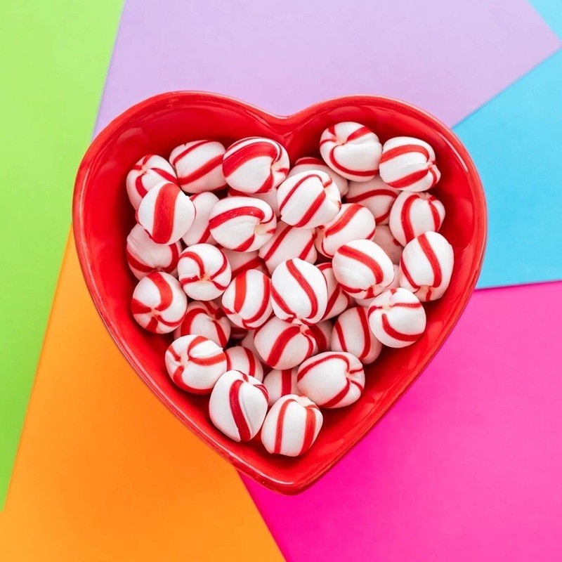 Bob's Sweet Stripes, Individually Wrapped, Soft Peppermint Bulk Candy (4 Pounds) gallery