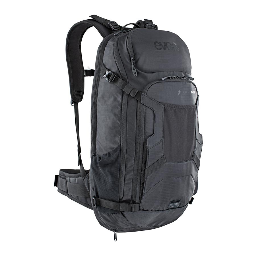 EVOC FR Trail E-Ride Backpack 20L with CE Shock-Absorbing Back Protector &