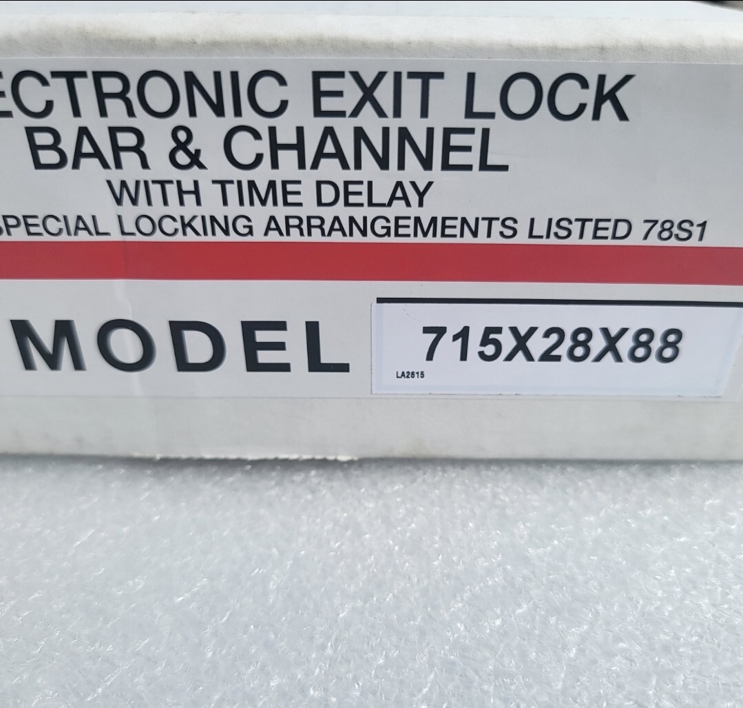 Alarm Lock Systems 715X28x88 Panic Alarm Device,Delayed Egress,95Db gallery