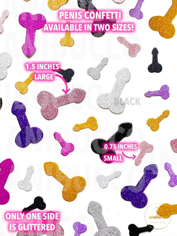 Bachelorette Party Penis Confetti Glitter Party Supplies Party Favor Decorations gallery