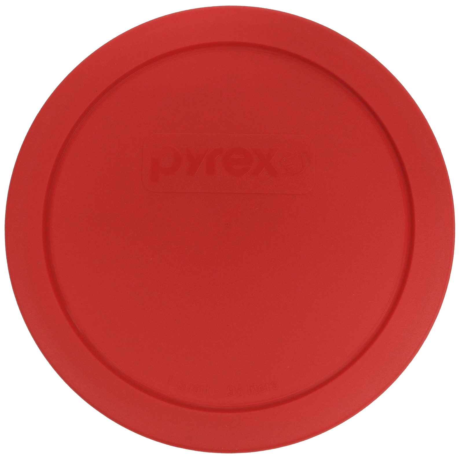 Pyrex 322-PC Red Round Mixing Bowl Food Storage Plastic Replacement Lid Cover gallery