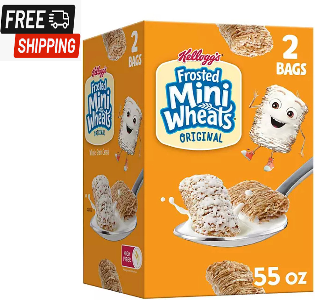 Frosted Mini Wheats (55 oz., 2 pk.) gallery