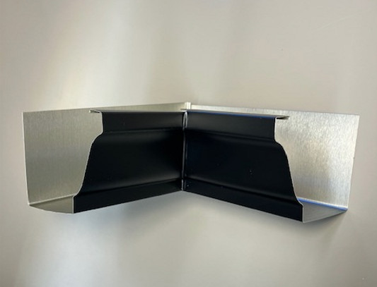 Gutter Box Miter 5" INSIDE Corner 90° | 21 COLOR CHOICES | 5K Gutter | K Style gallery