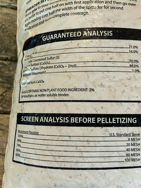 Rapid release Pelletized Gypsum All-natural product - safe for kids and pets gallery