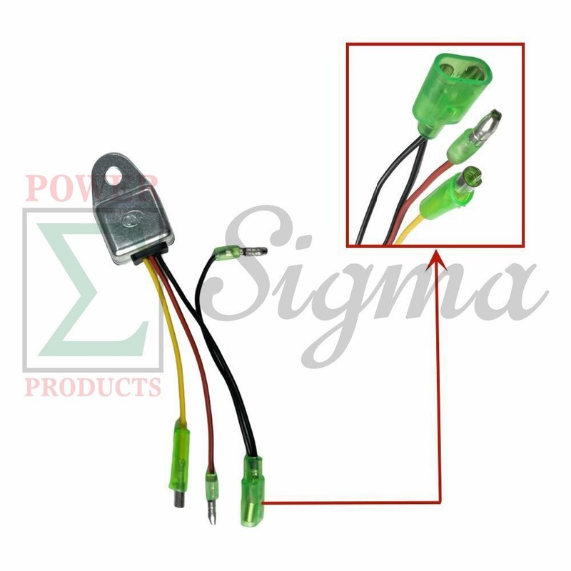 3-Wire Low Oil Alert Sensor for Predator 4000W Generator 63079 63080 63089 63090 gallery