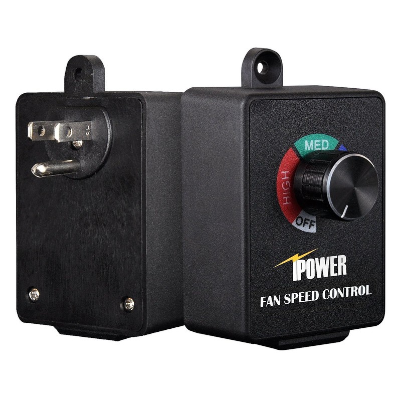 iPower ETL Certified Variable Fan Speed Controller for Inline Fan Air Blower gallery