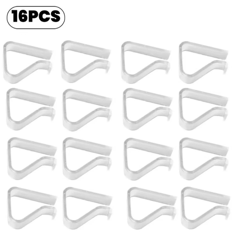 Clear Tablecloth Clips Plastic Table Cover Holders Party 8/16/24 gallery