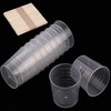 100 Pack 1oz/30ml Plastic Graduated 1.18 x 1.5 x 1.57 inches, Transparent gallery