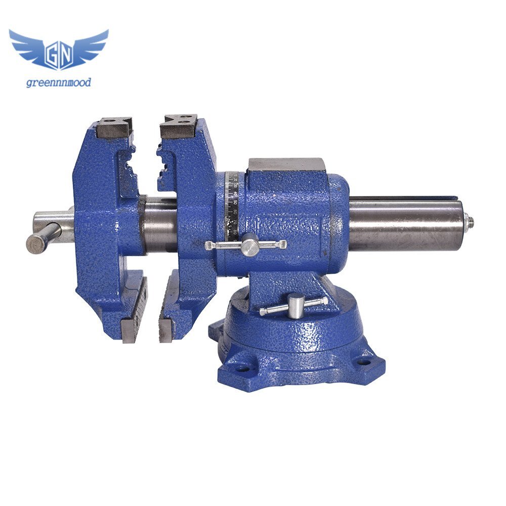 4" Multipurpose Vise Bench Vise Heavy Duty Multi-Jaw Vise 360-Degree New gallery