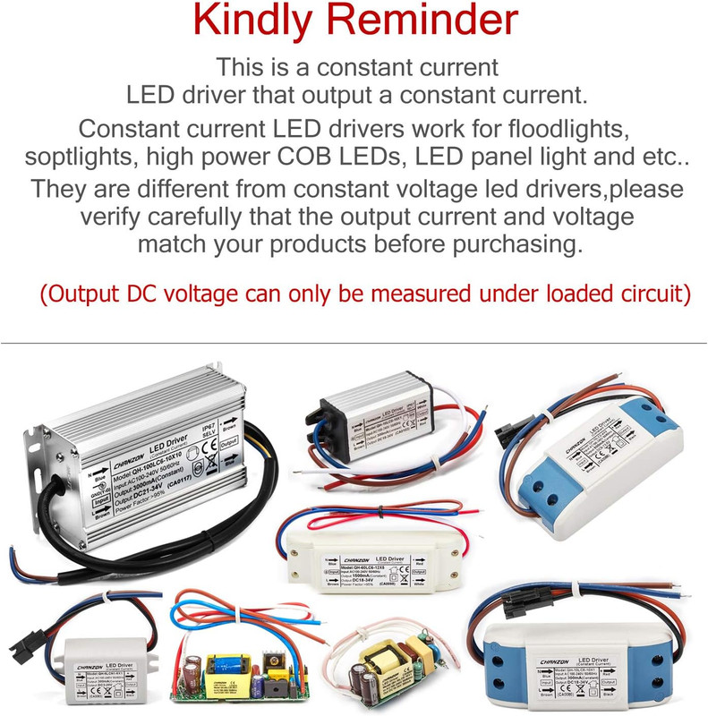 LED Driver 900Ma (Constant Current Output) 18V-39V (Input 85-277V AC-DC) (6-12) gallery