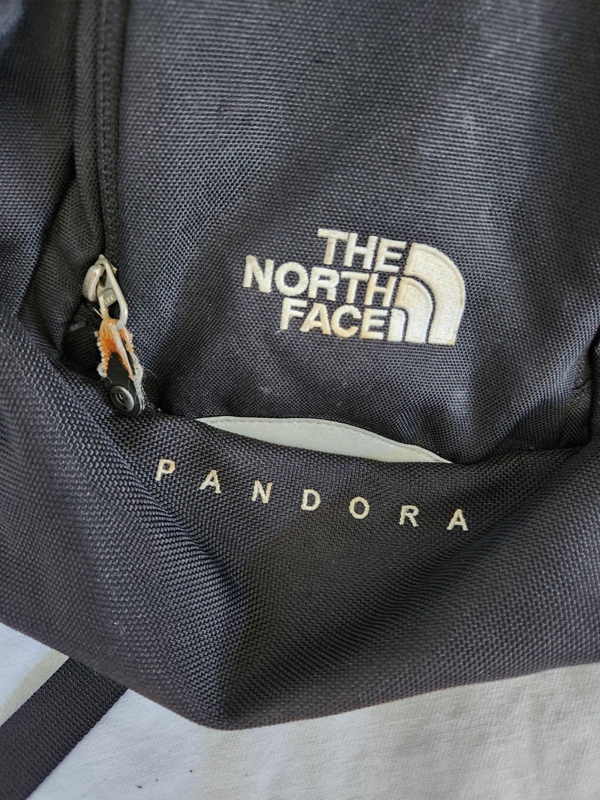 The North Face Pandora Day Pack Black Padded Back Multiple Pockets Backpack 5