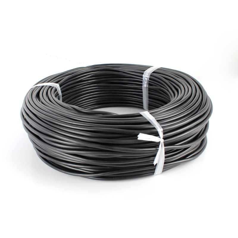 Car Electrical Power Primary Wire 8 Gauge Black Red Copper Battery Welding Cable gallery