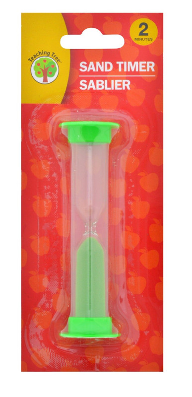 Teaching Tree Sand Timer 2 Minute Hourglass ~ Eggs, Time Out, Exercise, Cooking gallery