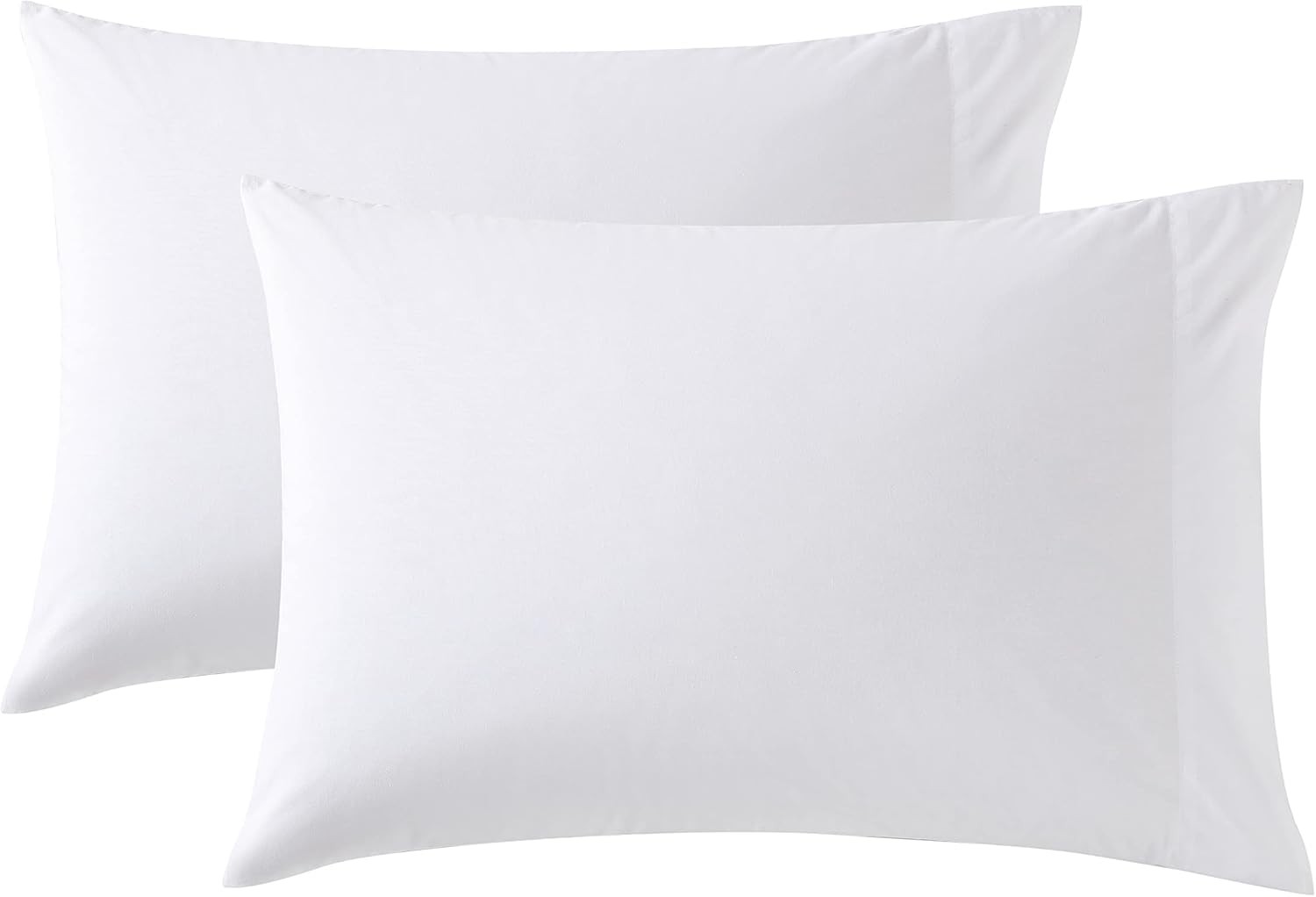Standard Pillowcase Set, Crisp Cotton Percale Bedding with Side Envelope gallery