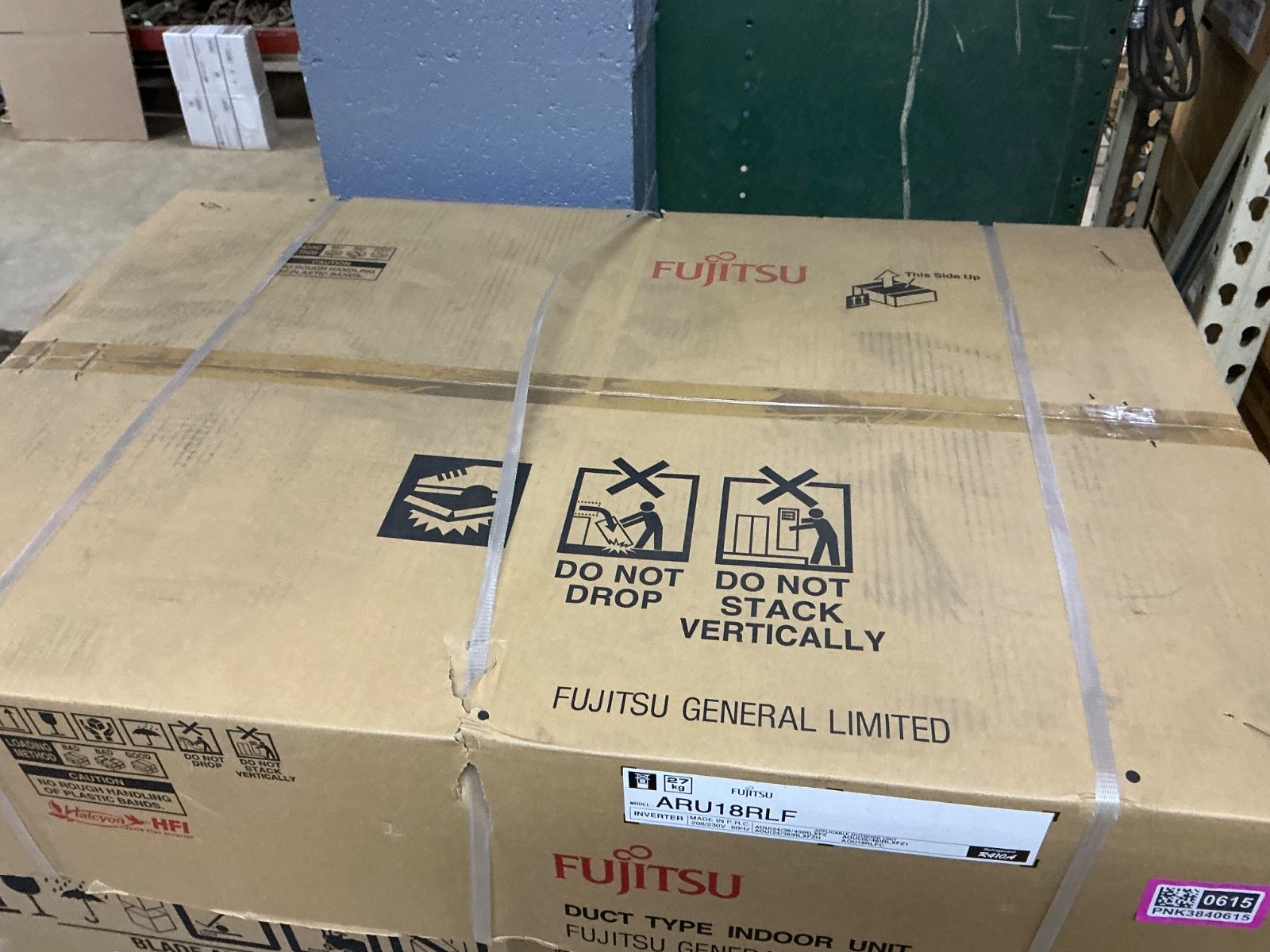 18,000 BTU Single OR Multi Zone Concealed Duct Air Handler Fujitsu ARU18RLF NEW! gallery