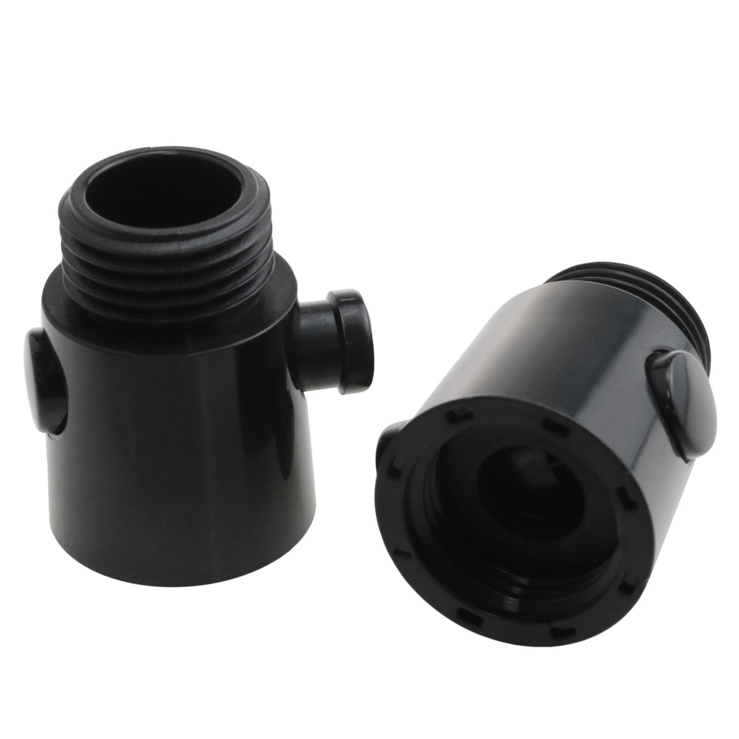 2 Pack G1/2 Shower Head Shut Off Valve Button Type Water Flow Control Valve gallery