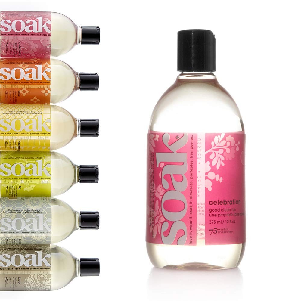 Soak Laundry Soap – No Rinse, Plant Derived Hand Wash Detergent - 375 ml / 12... gallery