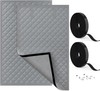 AGHITG Thermal Window Insulation Cover 24" x 36", Oxford Cloth & Cotton (2-Pack) gallery