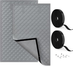 AGHITG Thermal Window Insulation Cover 24″ x 36″, Oxford Cloth & Cotton (2-Pack)