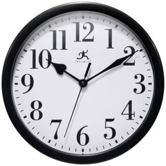 9″ Plastic Wall Clock